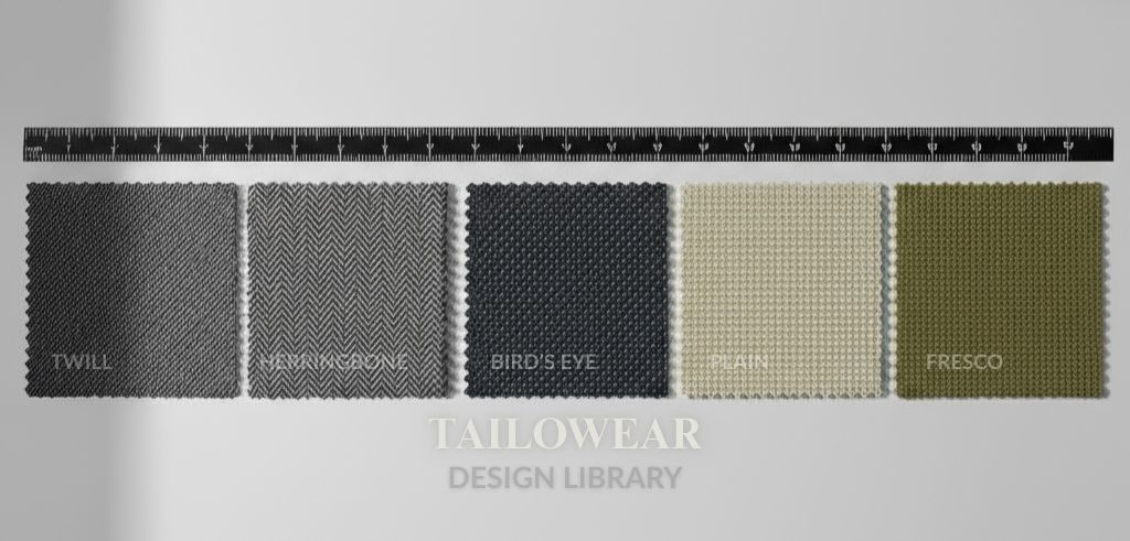 Different Types of Suiting Fabric Weave