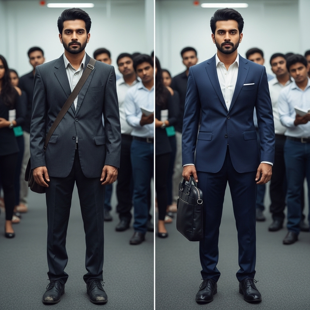 Job interview outfit mistakes for men India