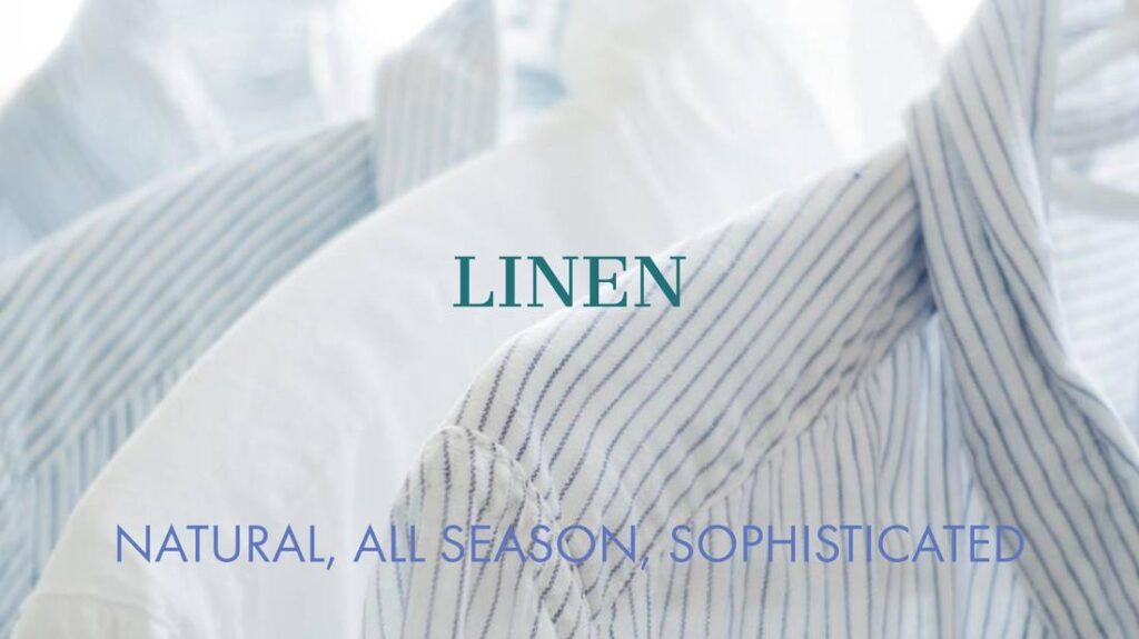 Best Range of Luxurious Irish Linen Material for Shirts & Trousers